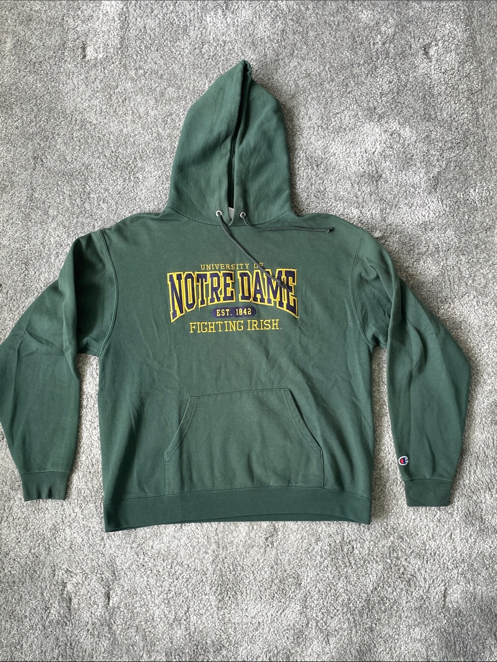 GC Champion University of Notre Dame Fighting Irish Hoody - Size L